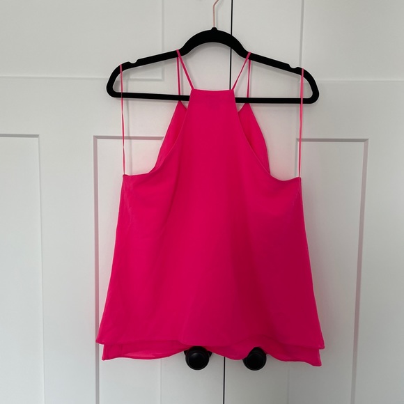Bright pink Paper Crane tank - Picture 3 of 3